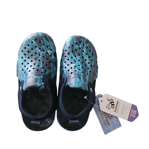 Joybees Size 12 New Kids Blue Clogs Water Shoes - Picture 3 of 6